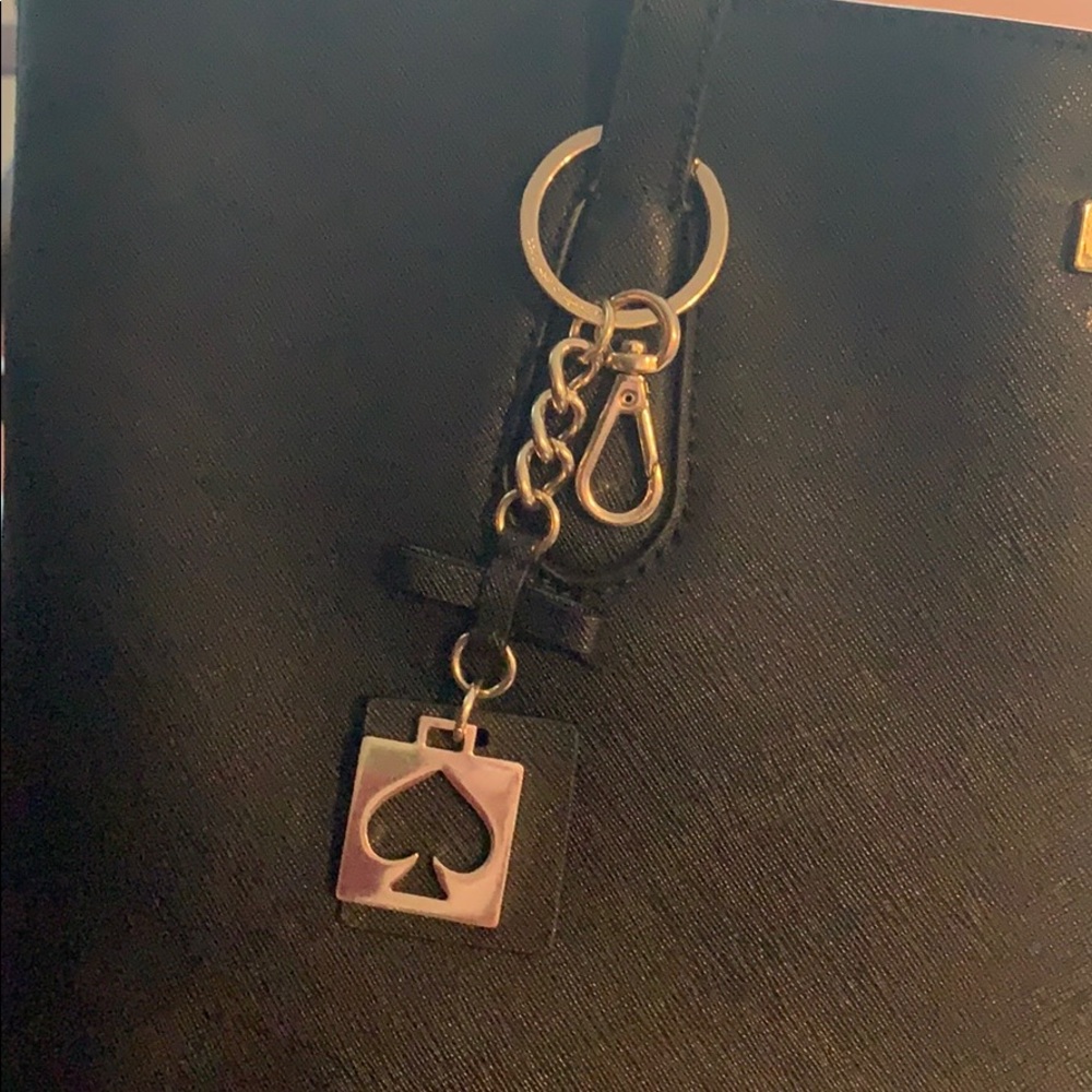 Kate spade keychain (silver)